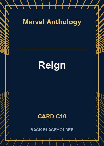 Reign back card image