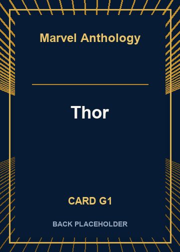 Thor back card image