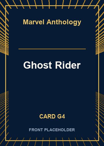 Ghost Rider front card image