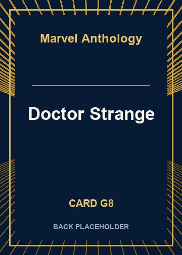 Doctor Strange back card image