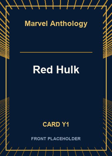 Red Hulk card thumbnail