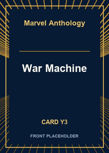 War Machine front card image