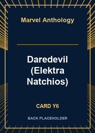 Daredevil (Elektra Natchios) back card image