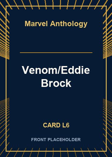 Venom/Eddie Brock card thumbnail