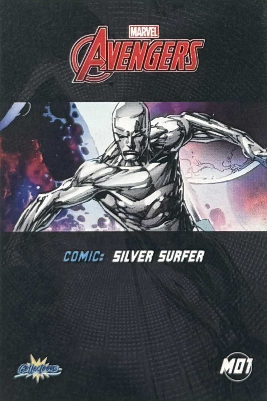 Silver Surfer back card image