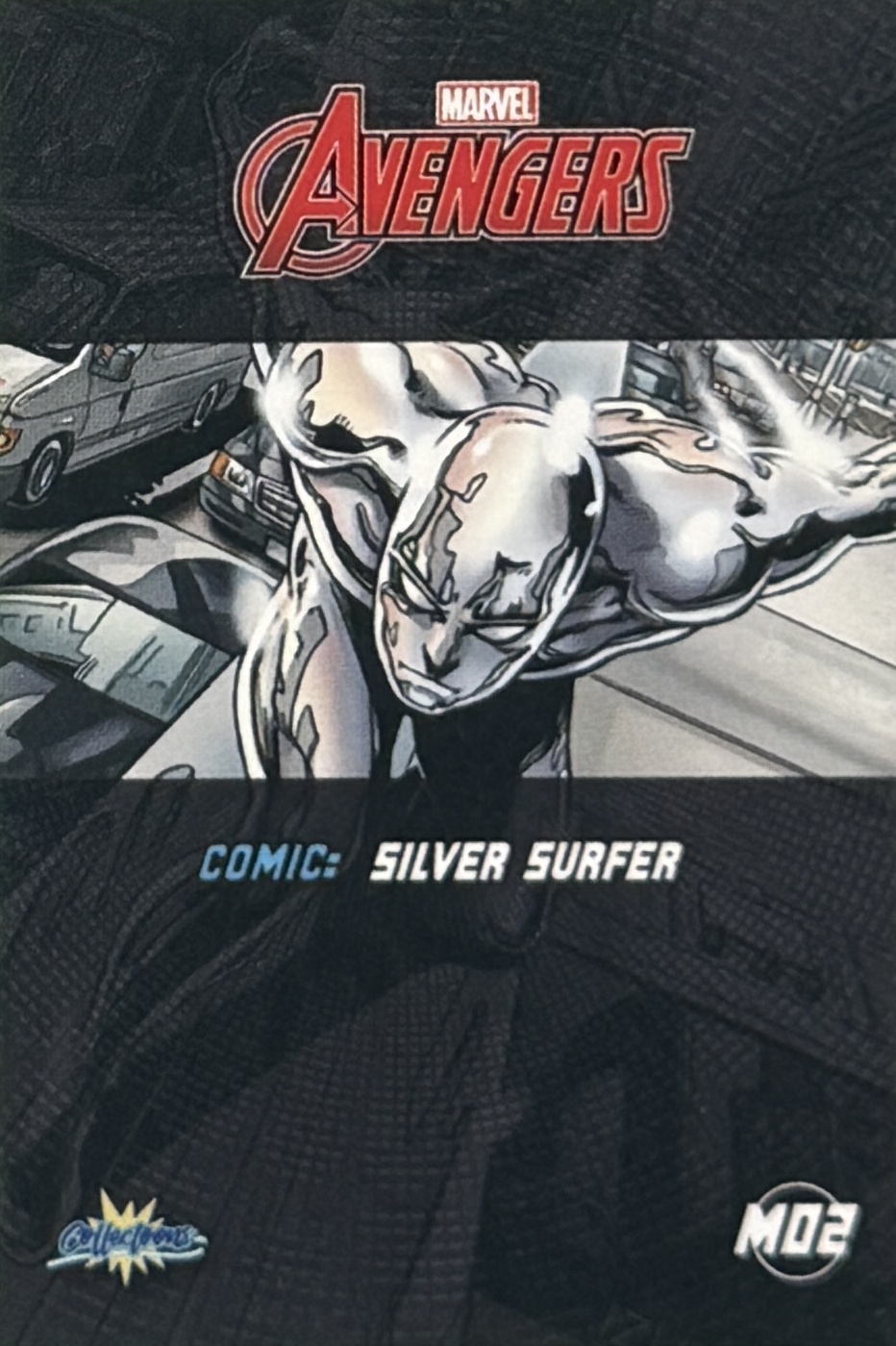 Silver Surfer back card image