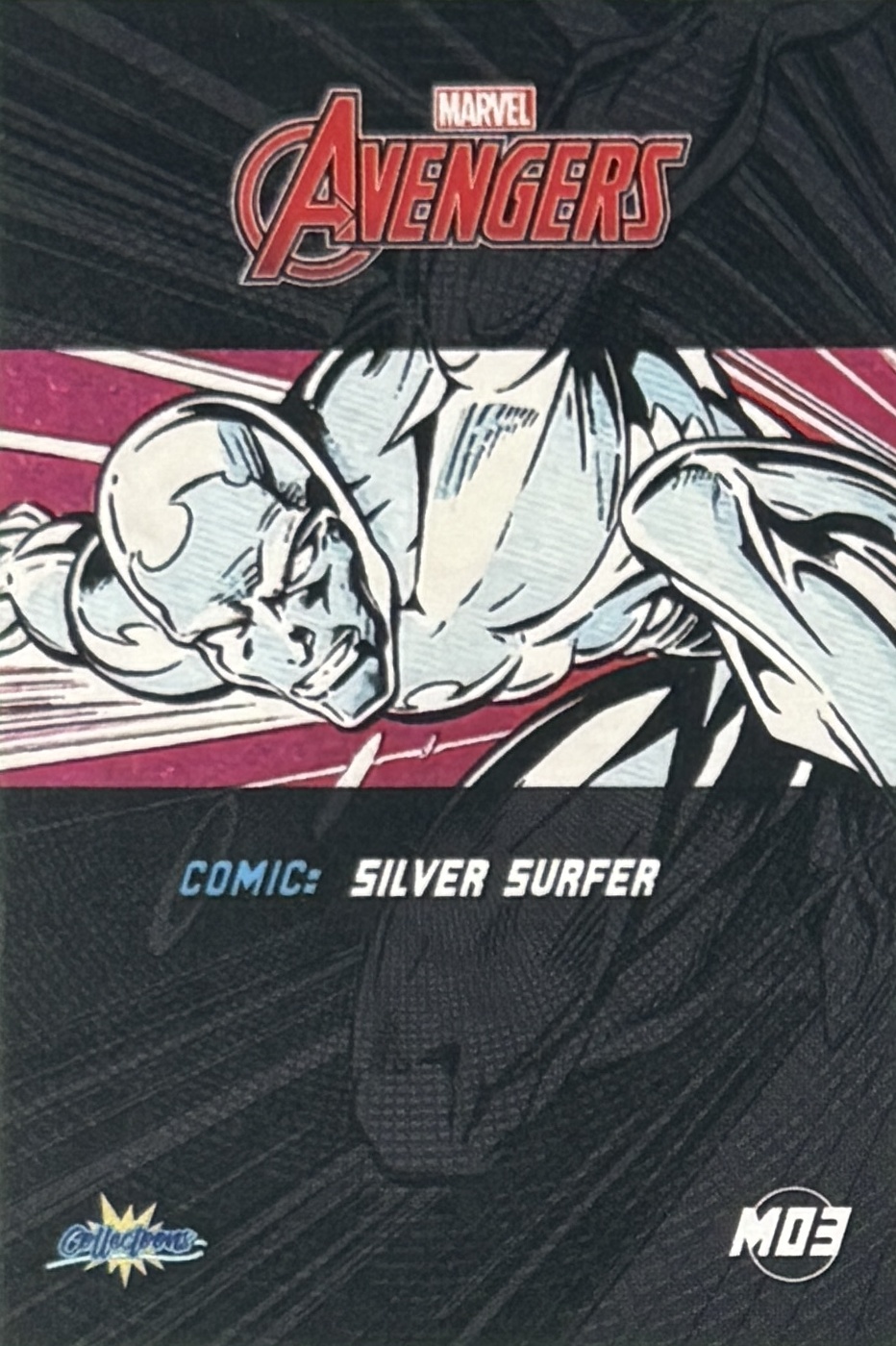 Silver Surfer back card image