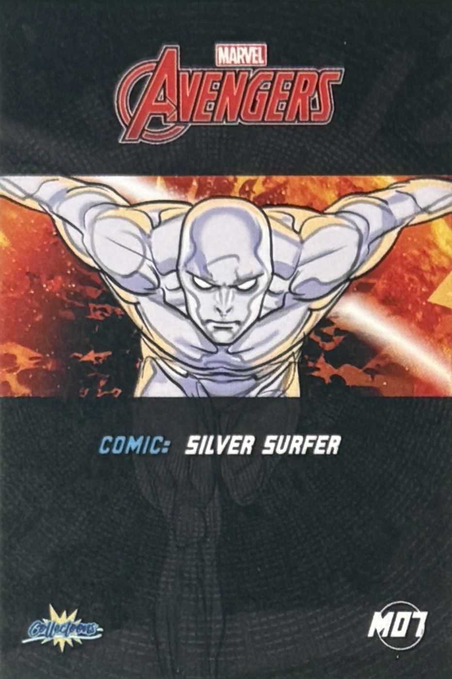 Silver Surfer back card image