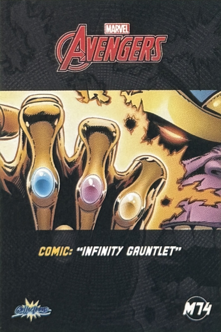 Infinity Gauntlet back card image