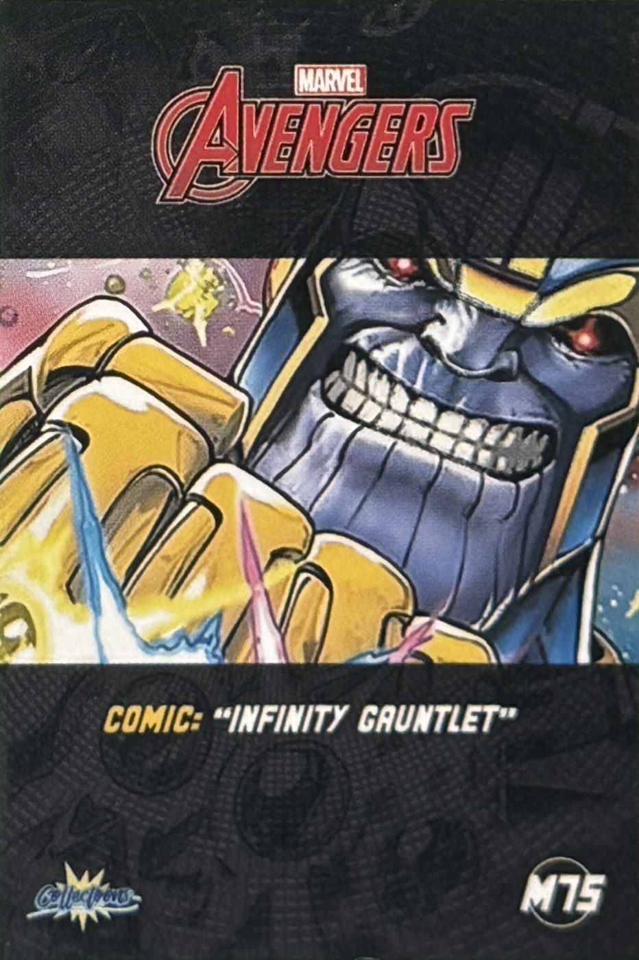 Infinity Gauntlet back card image
