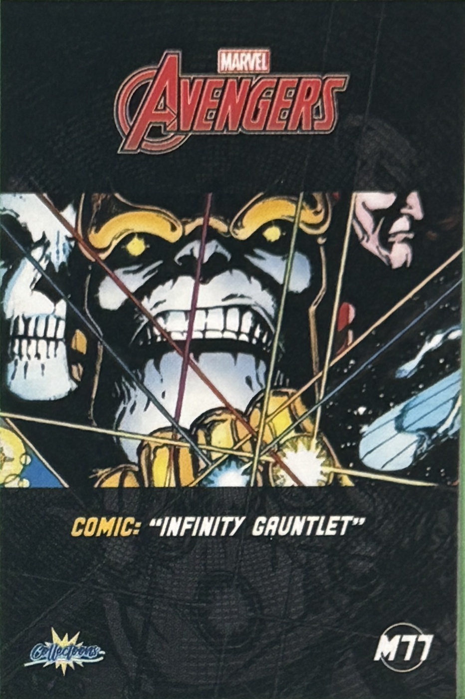 Infinity Gauntlet back card image