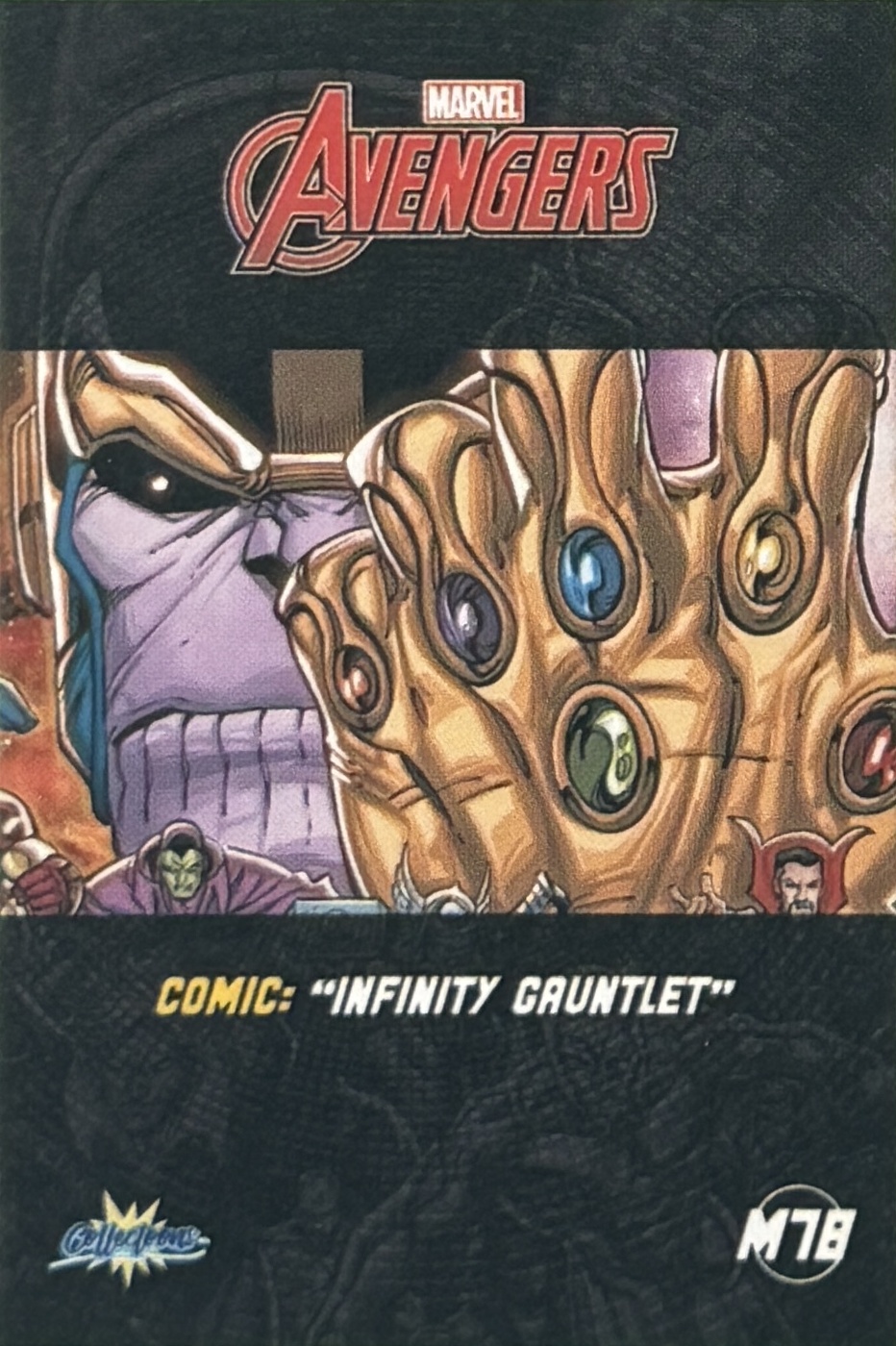 Infinity Gauntlet back card image