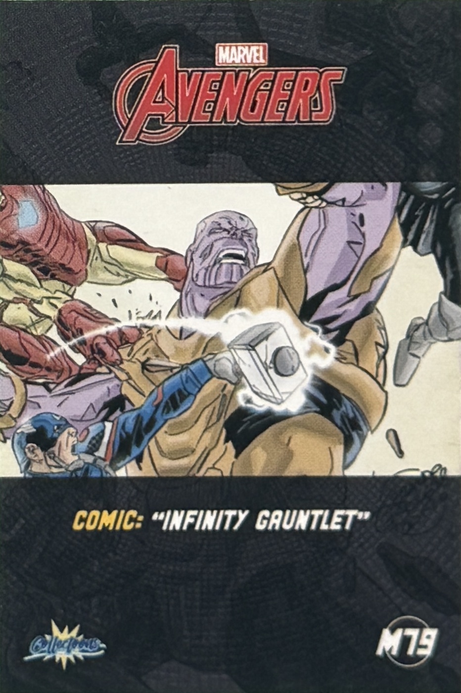 Infinity Gauntlet back card image