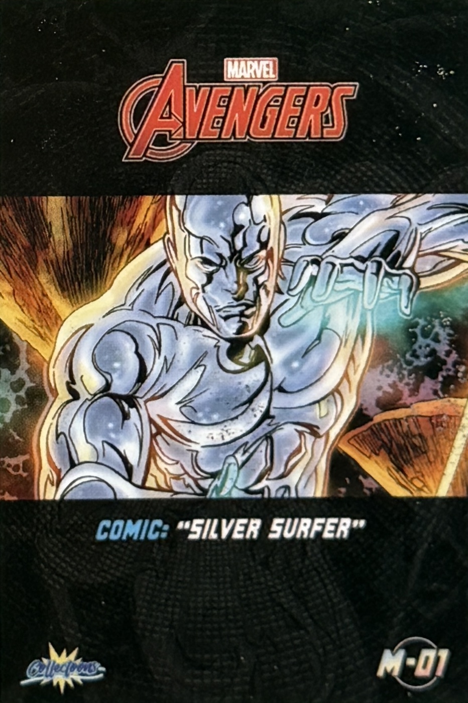 Silver Surfer back card image