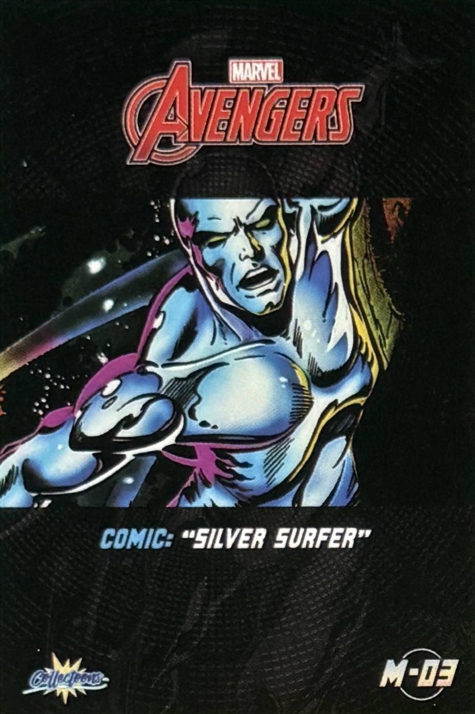 Silver Surfer back card image