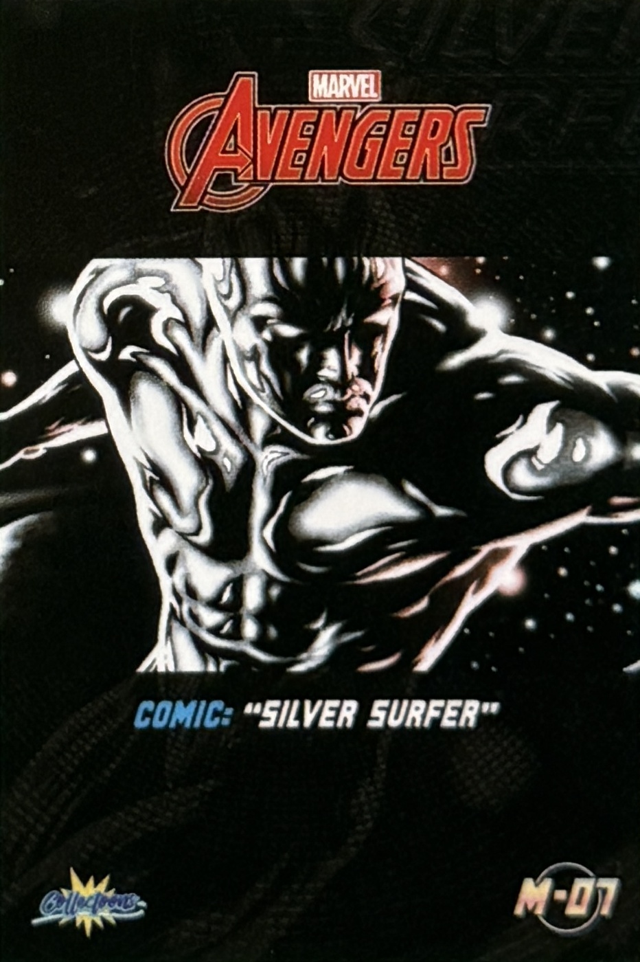 Silver Surfer back card image