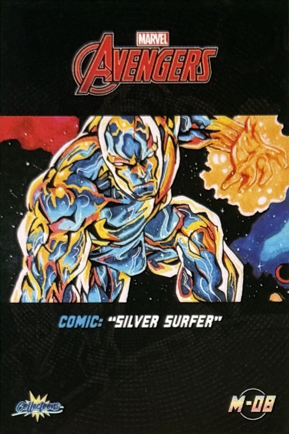 Silver Surfer back card image