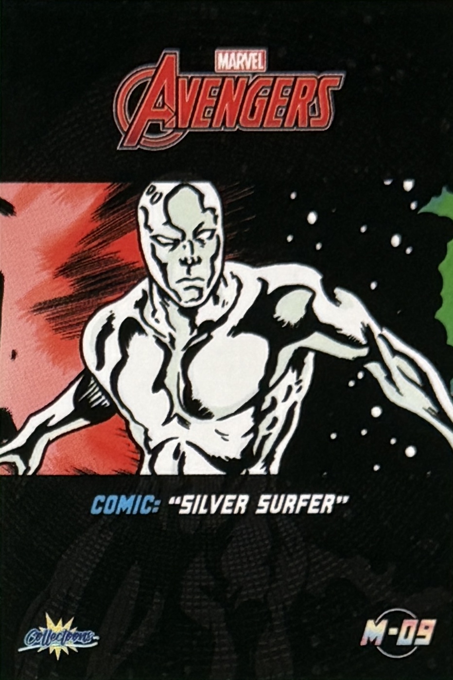 Silver Surfer back card image