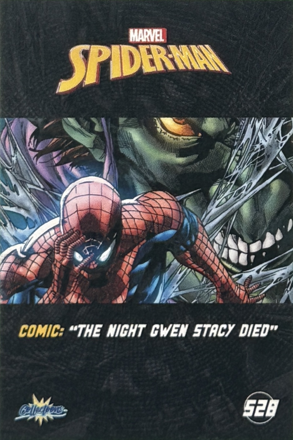 The Night Gwen Stacey Died back artwork