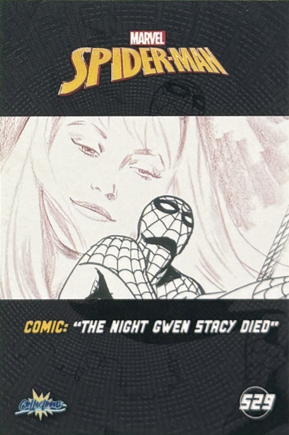The Night Gwen Stacey Died back artwork
