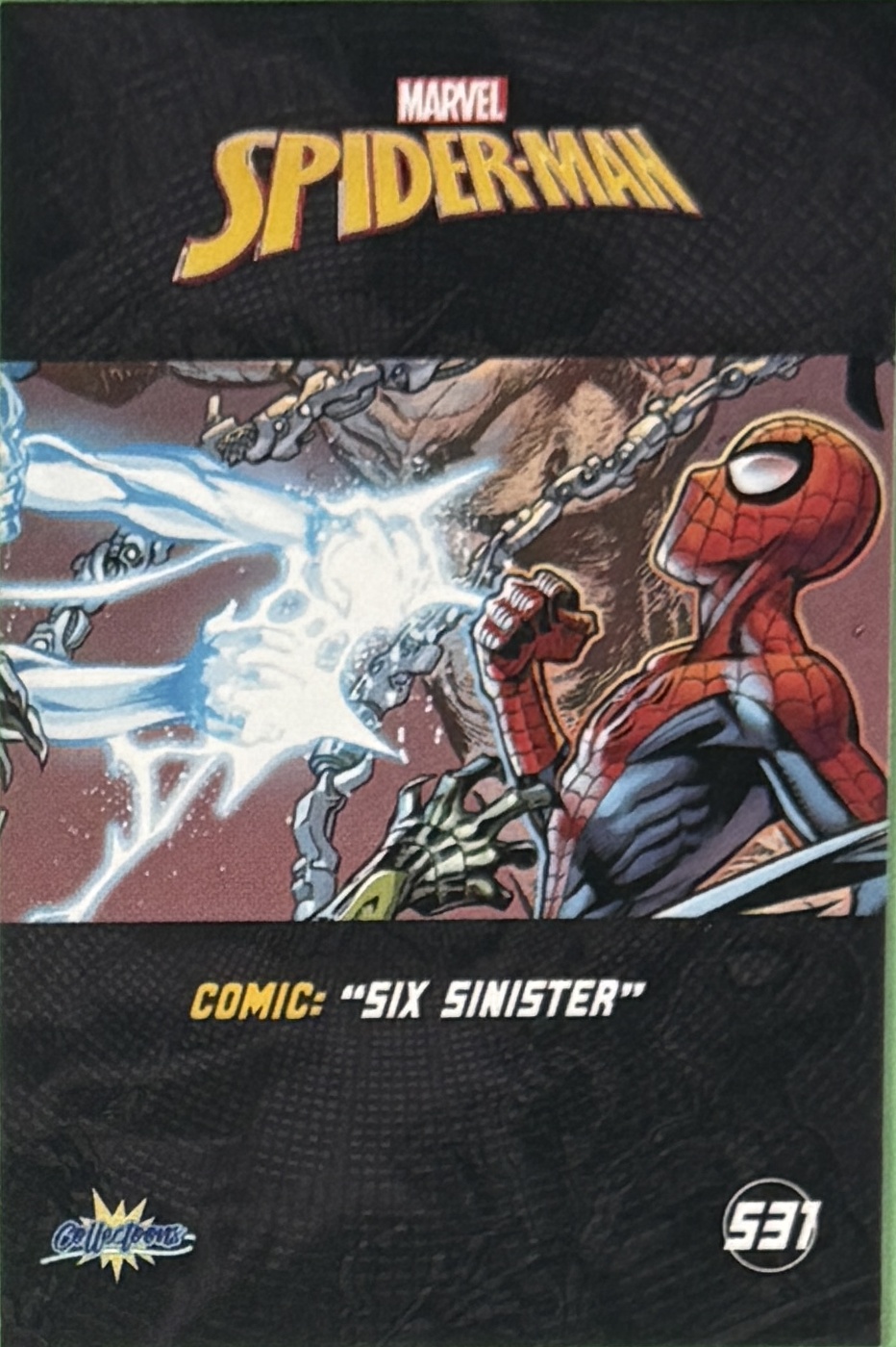 Sinister Six back artwork