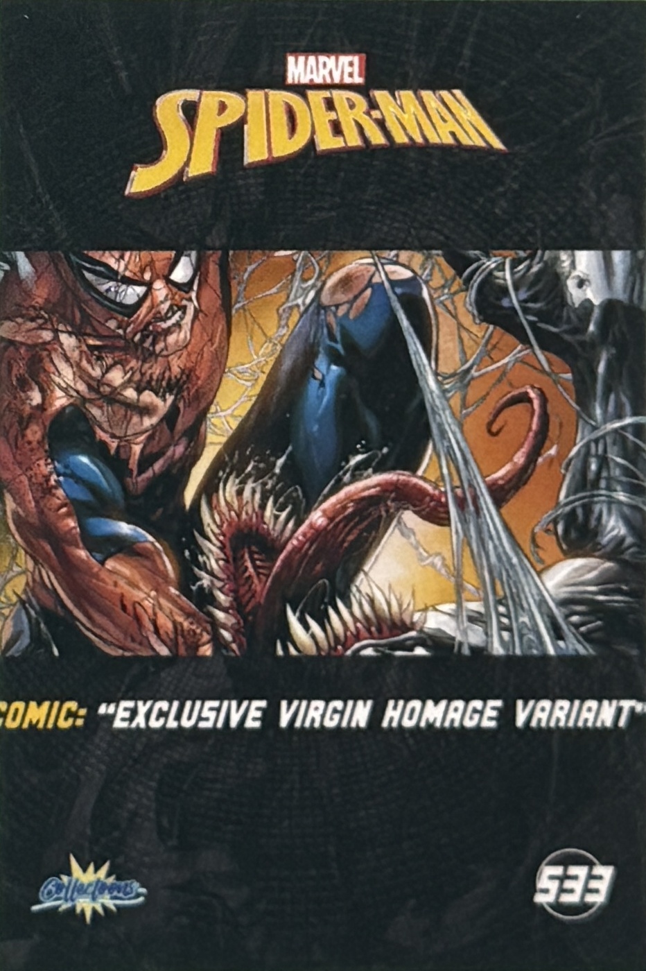 Exclusive Virgin Homage Variant back artwork