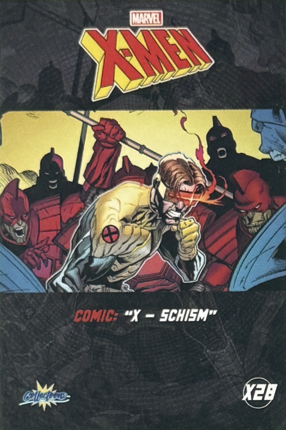 X - Schism back card image