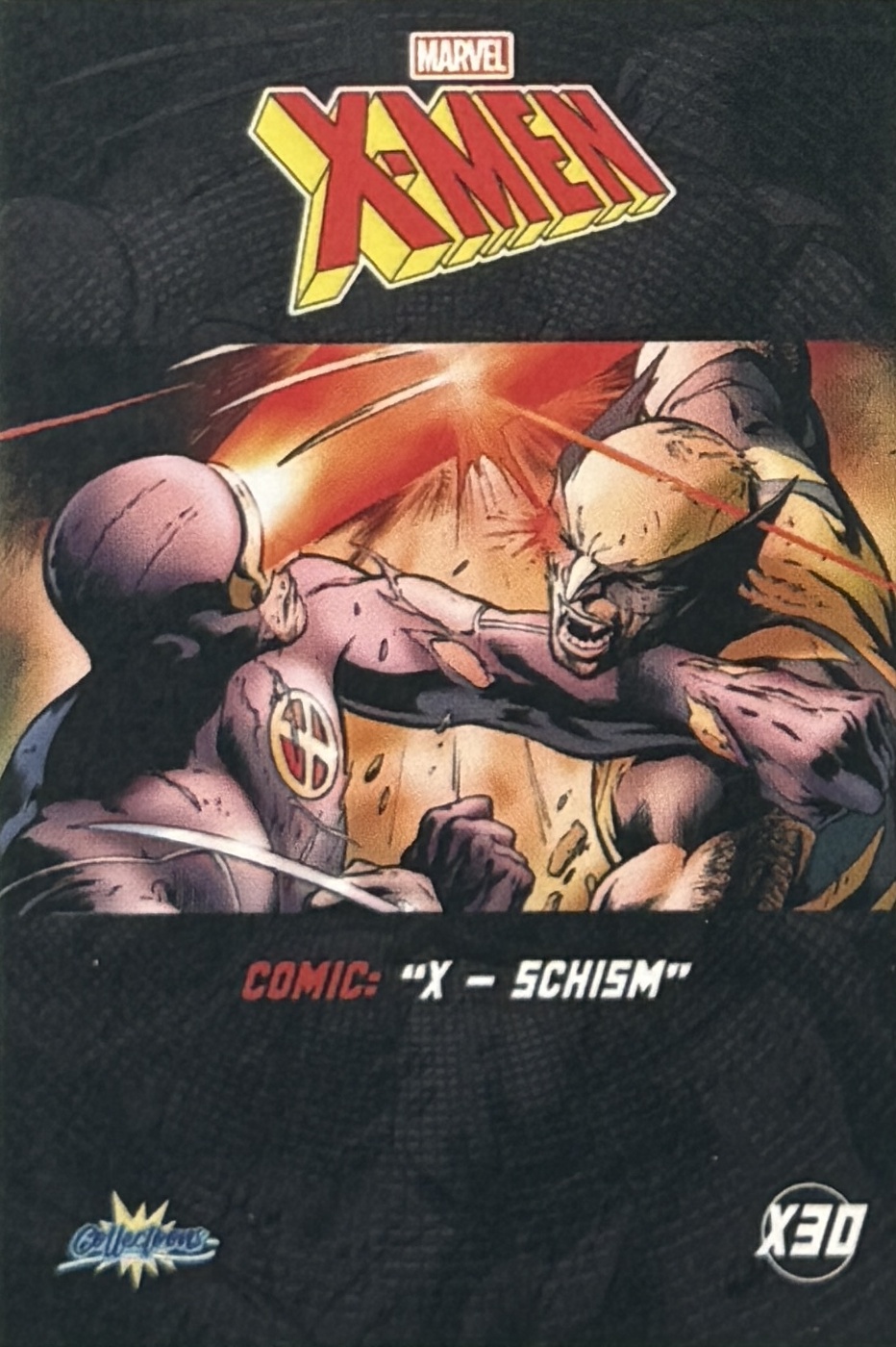 X - Schism back card image
