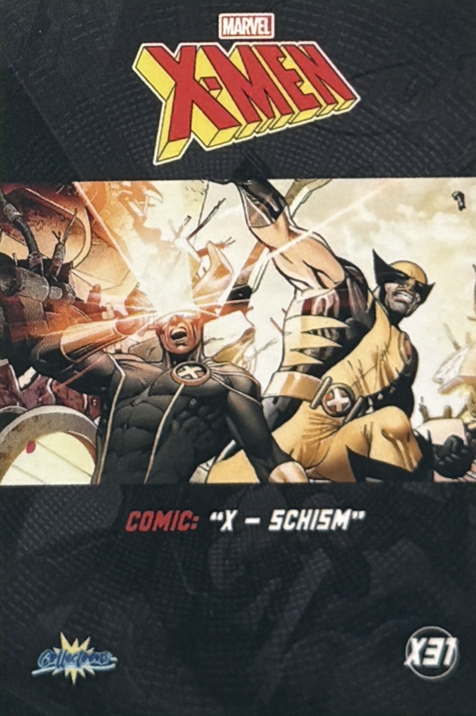 X - Schism back card image