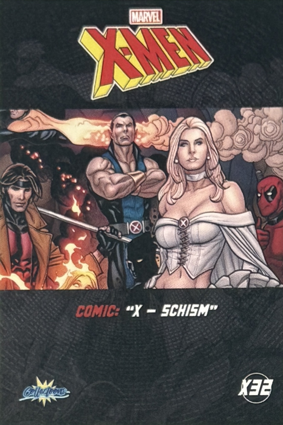 X - Schism back card image