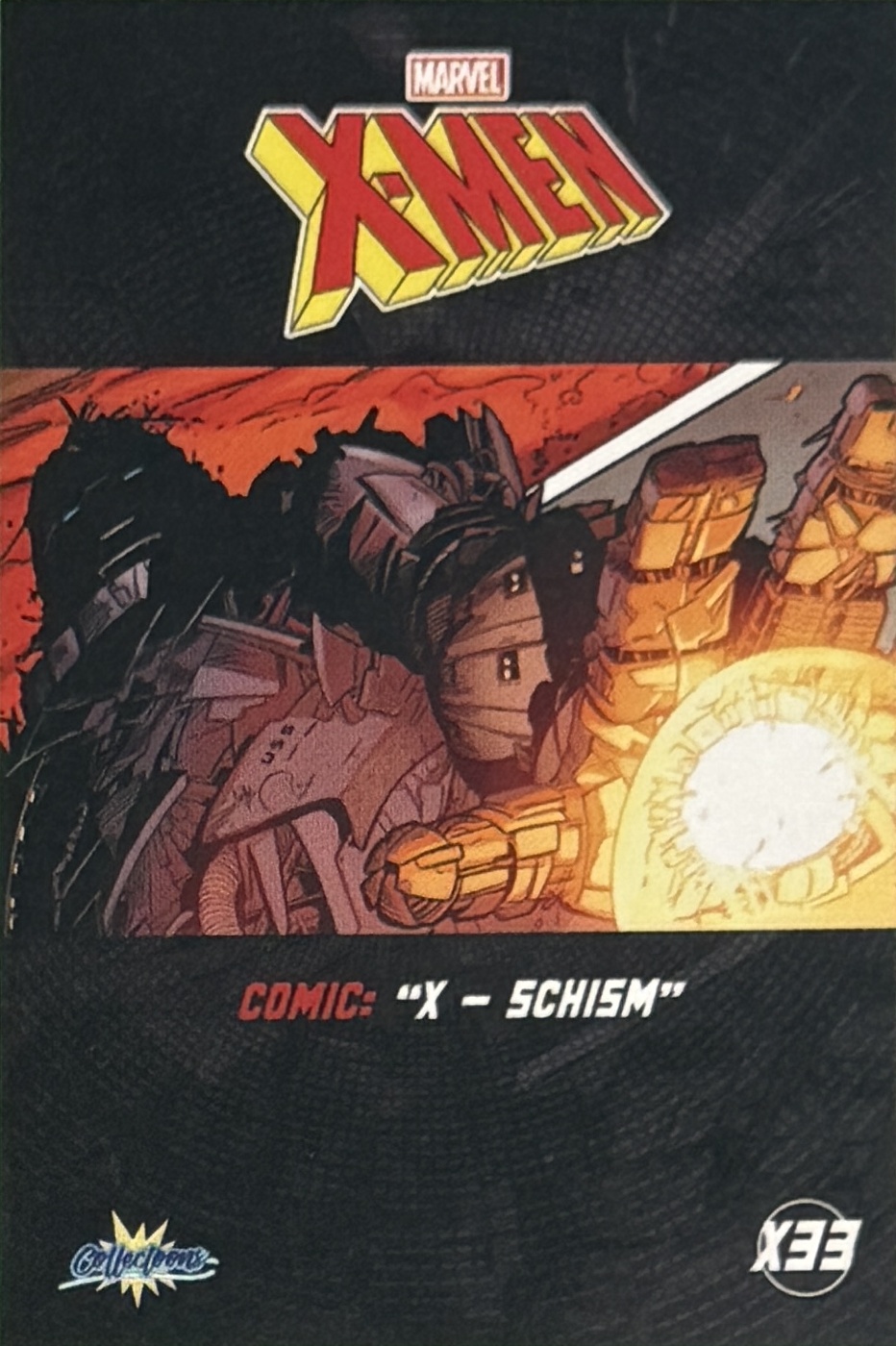 X - Schism back card image