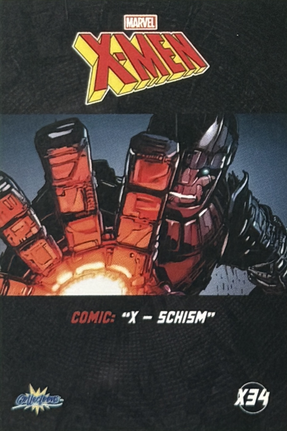 X - Schism back card image
