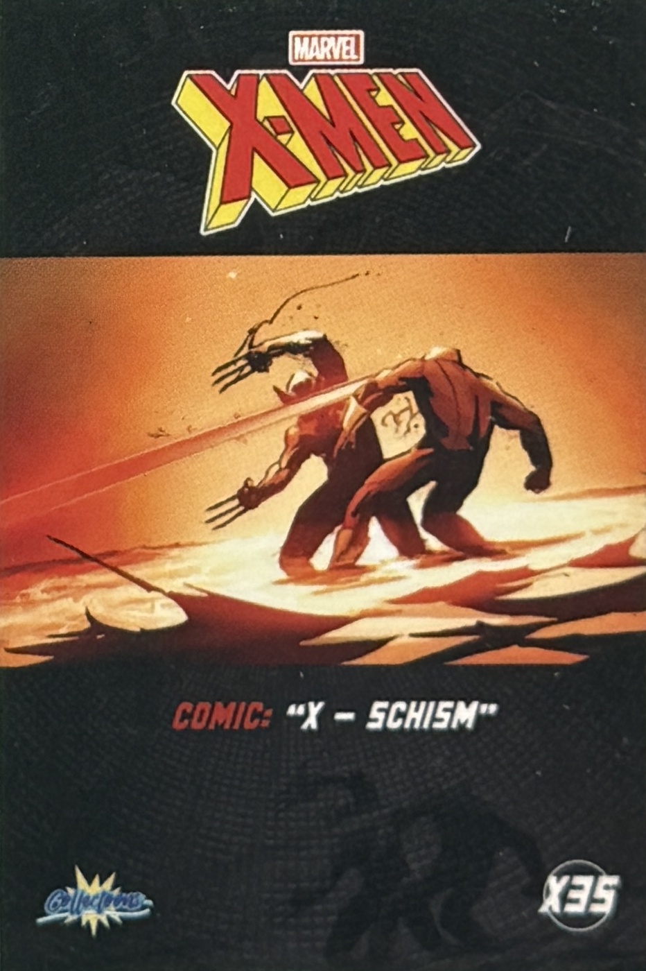 X - Schism back card image
