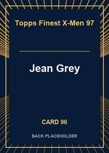 Jean Grey back card image