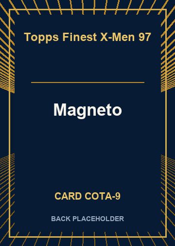 Magneto back card image