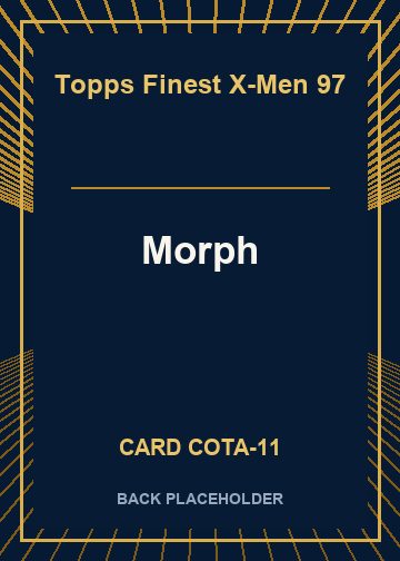 Morph back card image