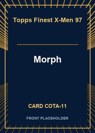 Morph front card image