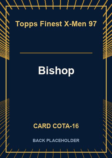 Bishop back card image