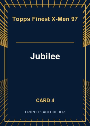 Jubilee front artwork