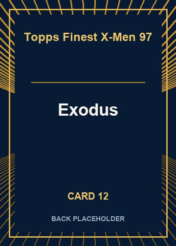 Exodus back artwork