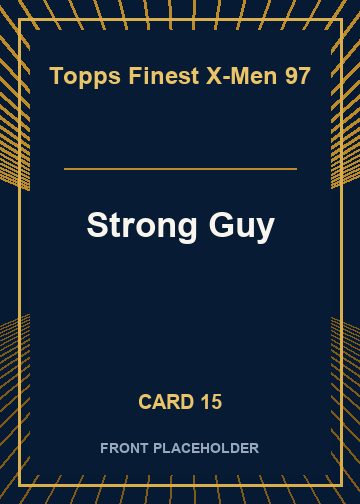 Strong Guy front artwork