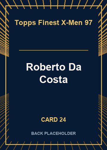Roberto Da Costa back artwork