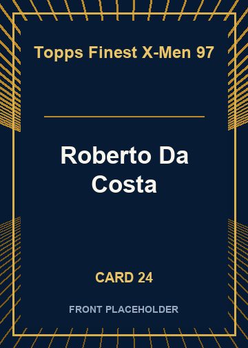 Roberto Da Costa front artwork