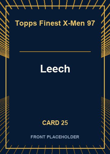 Leech front artwork