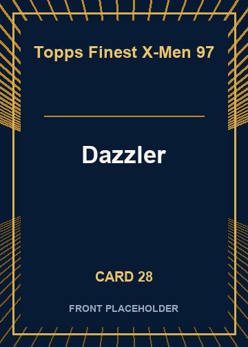 Dazzler front artwork
