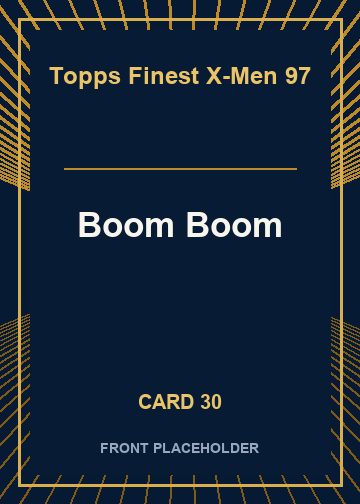 Boom Boom front artwork