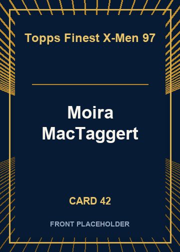 Moira MacTaggert card thumbnail