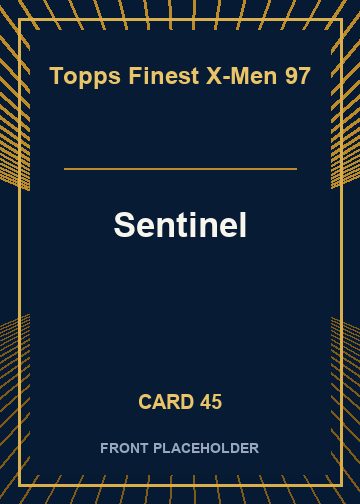 Sentinel card thumbnail