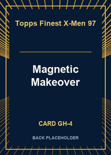 Magnetic Makeover back card image