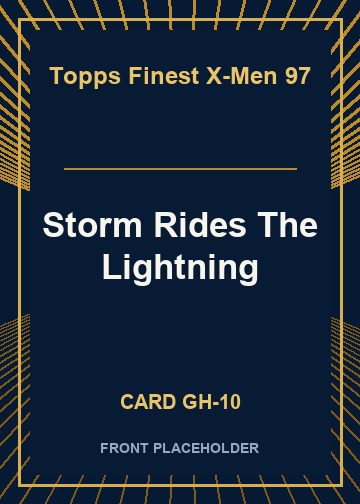 Storm Rides The Lightning card thumbnail